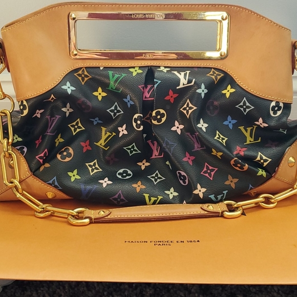 Louis Vuitton Handbags - Takashi Murakami Judy Black Multicolor Monogram